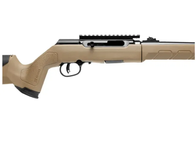 Гвинтівка малокаліберна Savage A22 Takedown кал .22 LR 18" 1/2"-28 FDE Фото 4